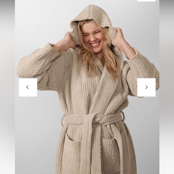 SUNDAY CITIZEN Ribbed Hooded Robe - Picture 3 of 7